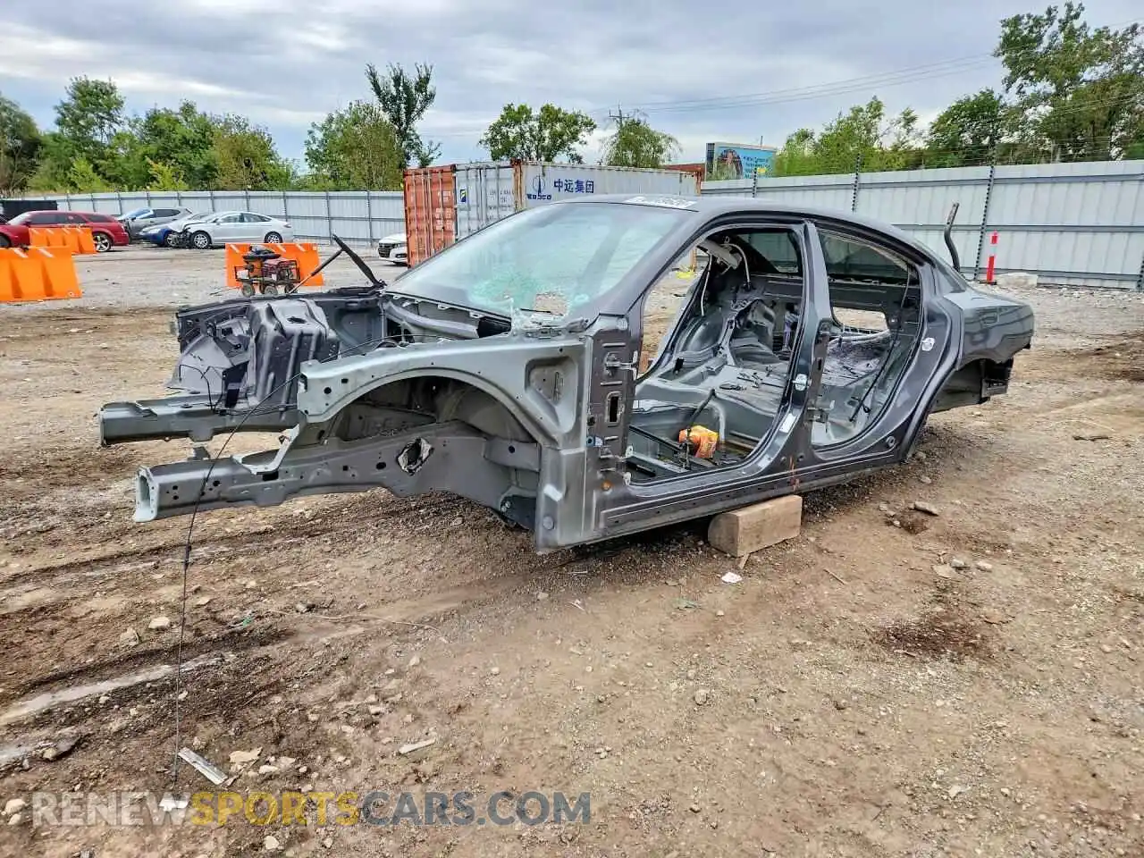 1 Photograph of a damaged car 2C3CDXGJ5NH246848 DODGE CHARGER 2022