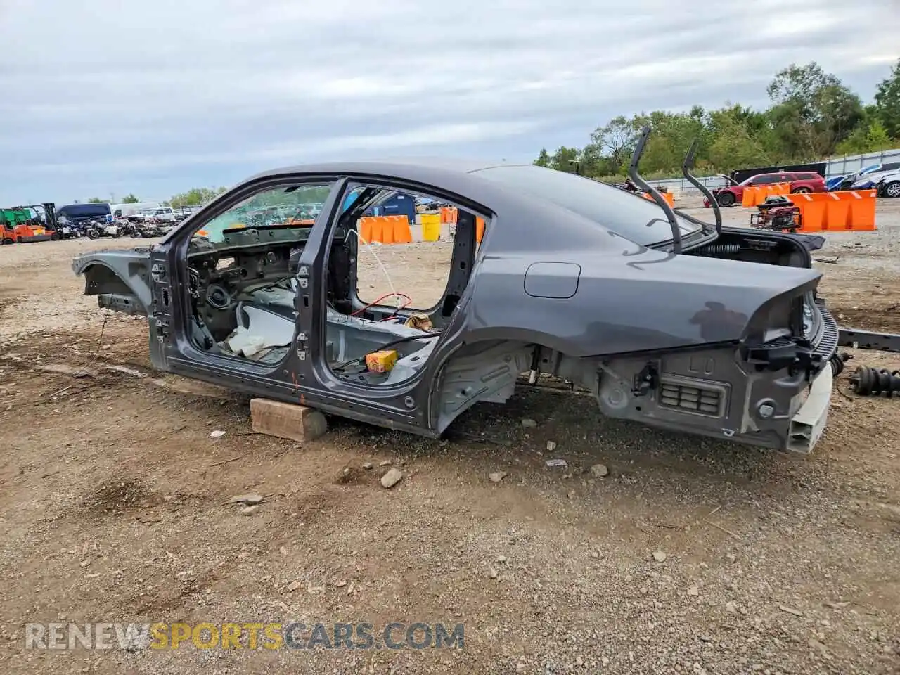 2 Photograph of a damaged car 2C3CDXGJ5NH246848 DODGE CHARGER 2022