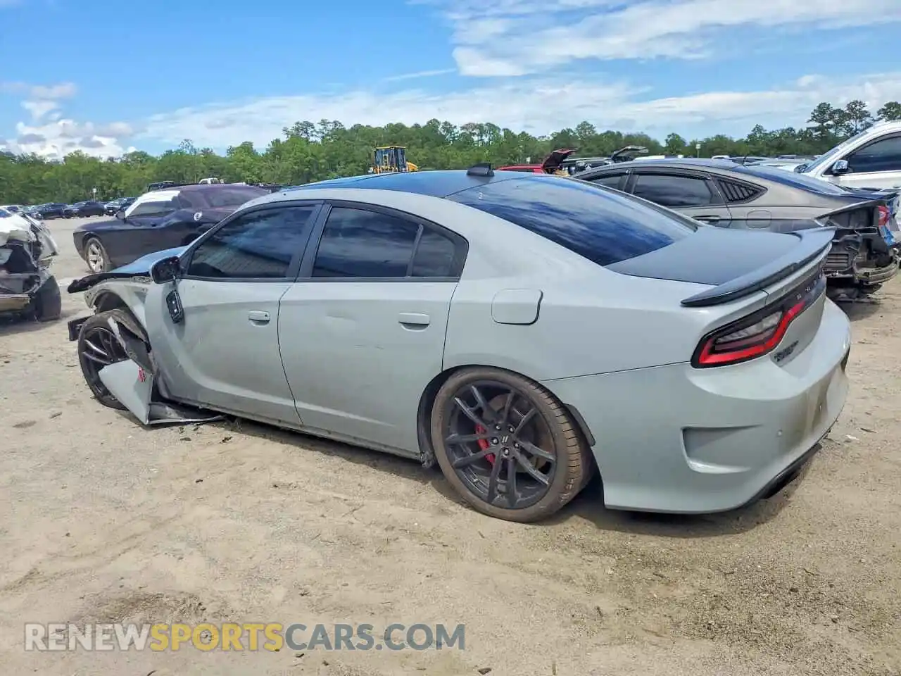 2 Photograph of a damaged car 2C3CDXGJ6NH107974 DODGE CHARGER 2022