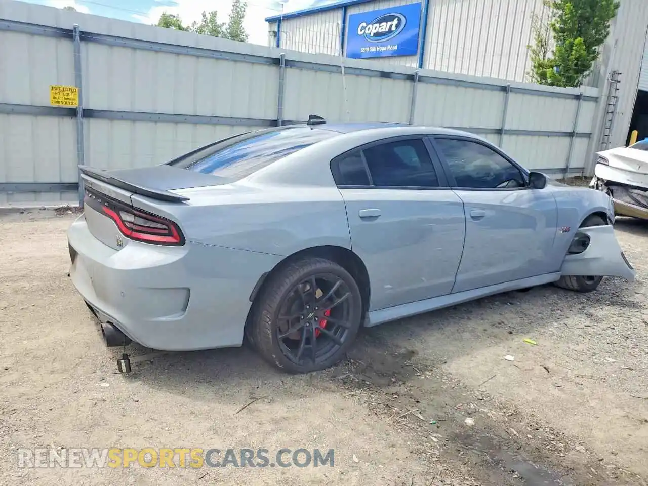 3 Photograph of a damaged car 2C3CDXGJ6NH107974 DODGE CHARGER 2022