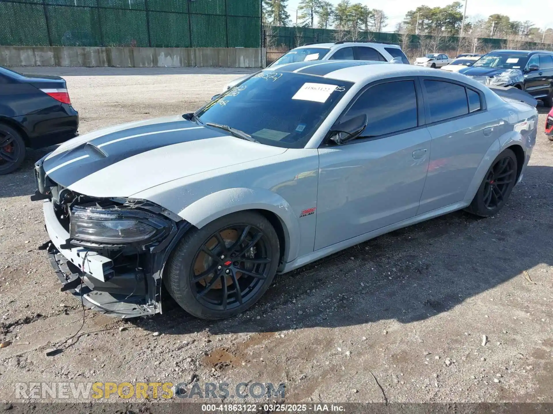 2 Photograph of a damaged car 2C3CDXGJ6NH176650 DODGE CHARGER 2022
