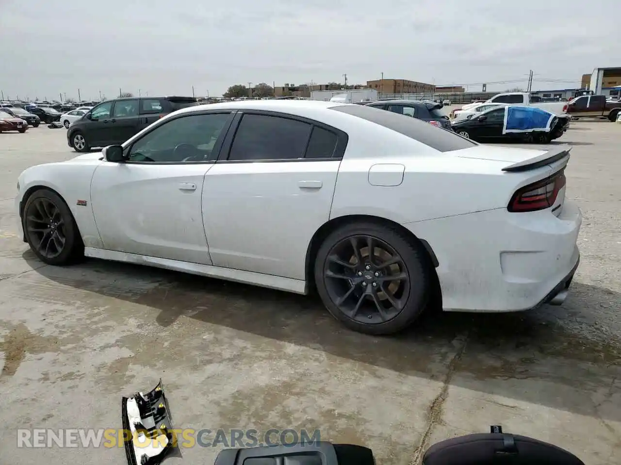 2 fotografías del automóvil dañado 2C3CDXGJ6NH208691 DODGE CHARGER 2022