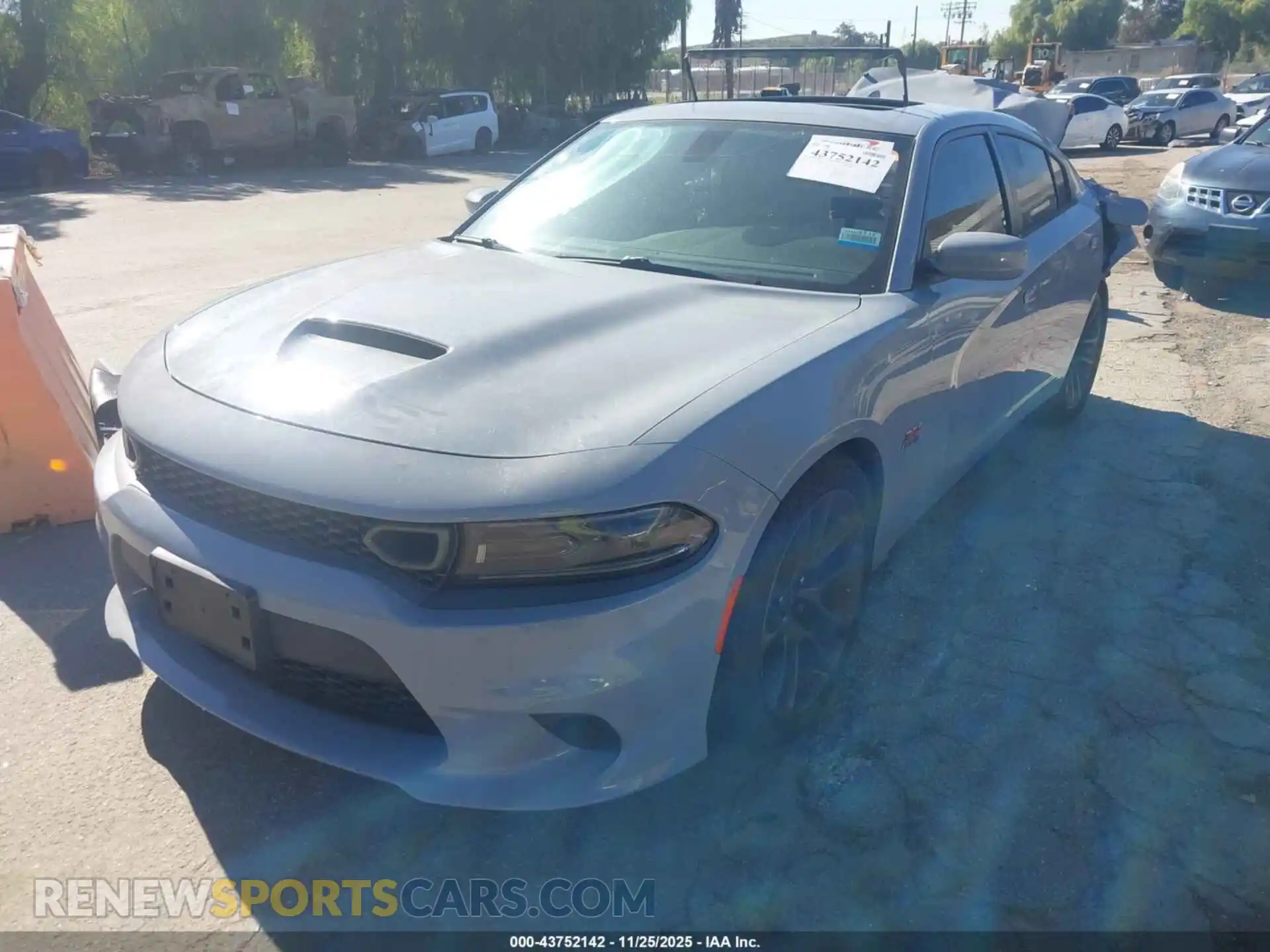 2 Photograph of a damaged car 2C3CDXGJ7NH162031 DODGE CHARGER 2022