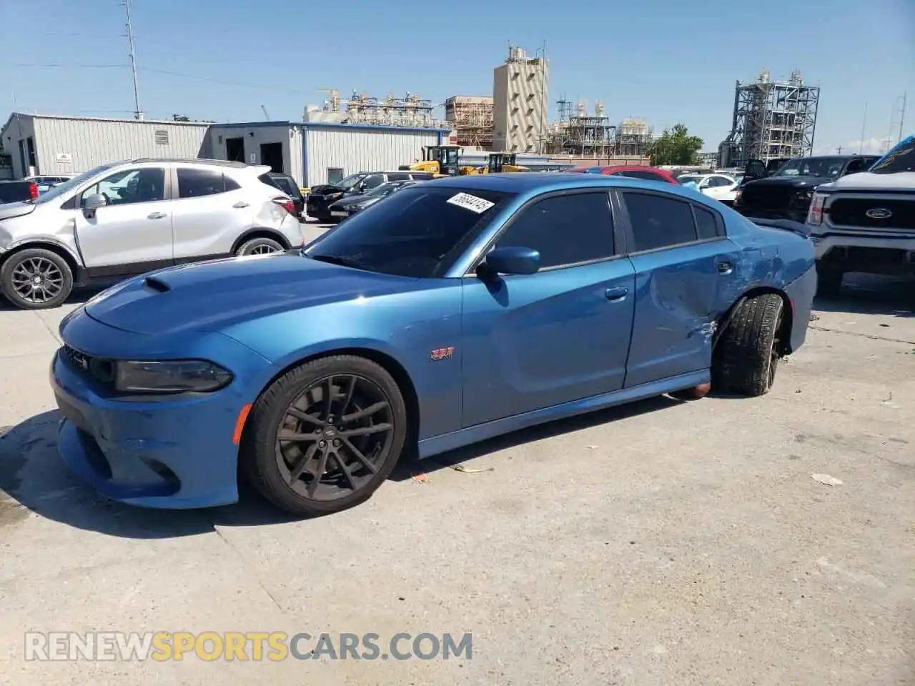 1 Photograph of a damaged car 2C3CDXGJ7NH213611 DODGE CHARGER 2022
