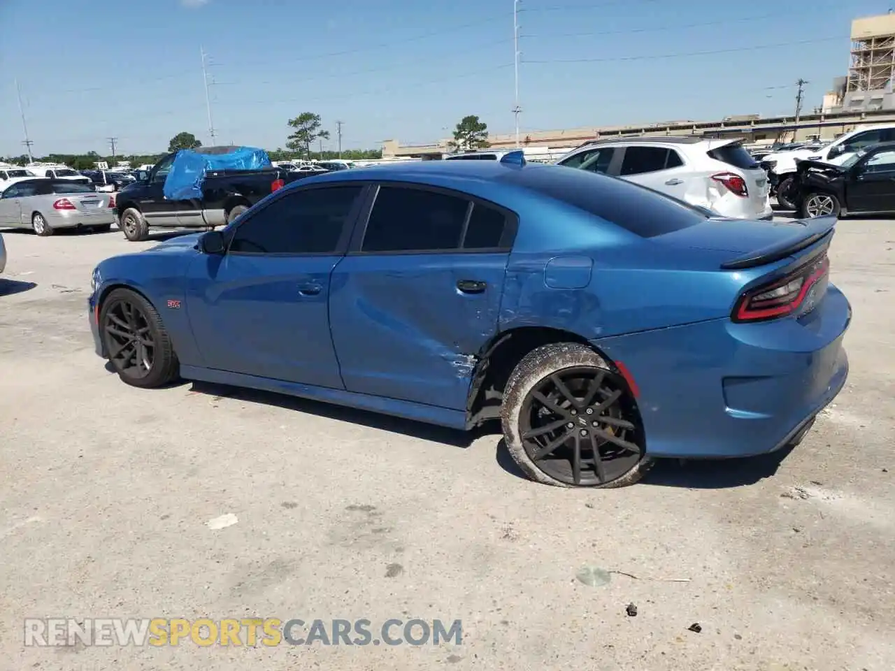 2 Photograph of a damaged car 2C3CDXGJ7NH213611 DODGE CHARGER 2022