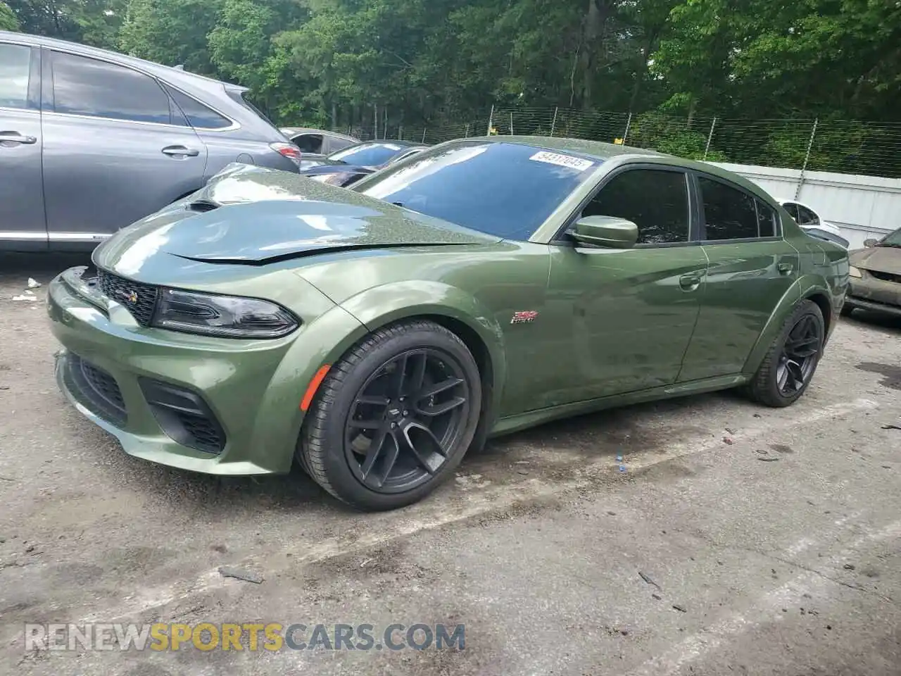 1 Photograph of a damaged car 2C3CDXGJ7NH227797 DODGE CHARGER 2022