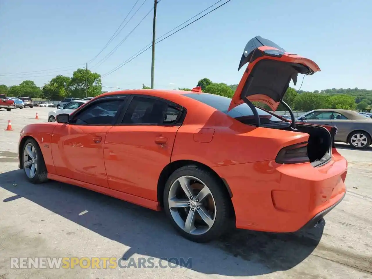 2 Photograph of a damaged car 2C3CDXGJ7NH257043 DODGE CHARGER 2022