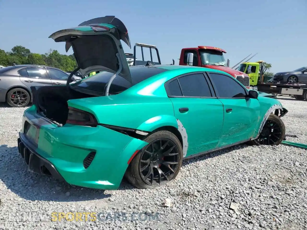 3 Photograph of a damaged car 2C3CDXGJ8NH104901 DODGE CHARGER 2022