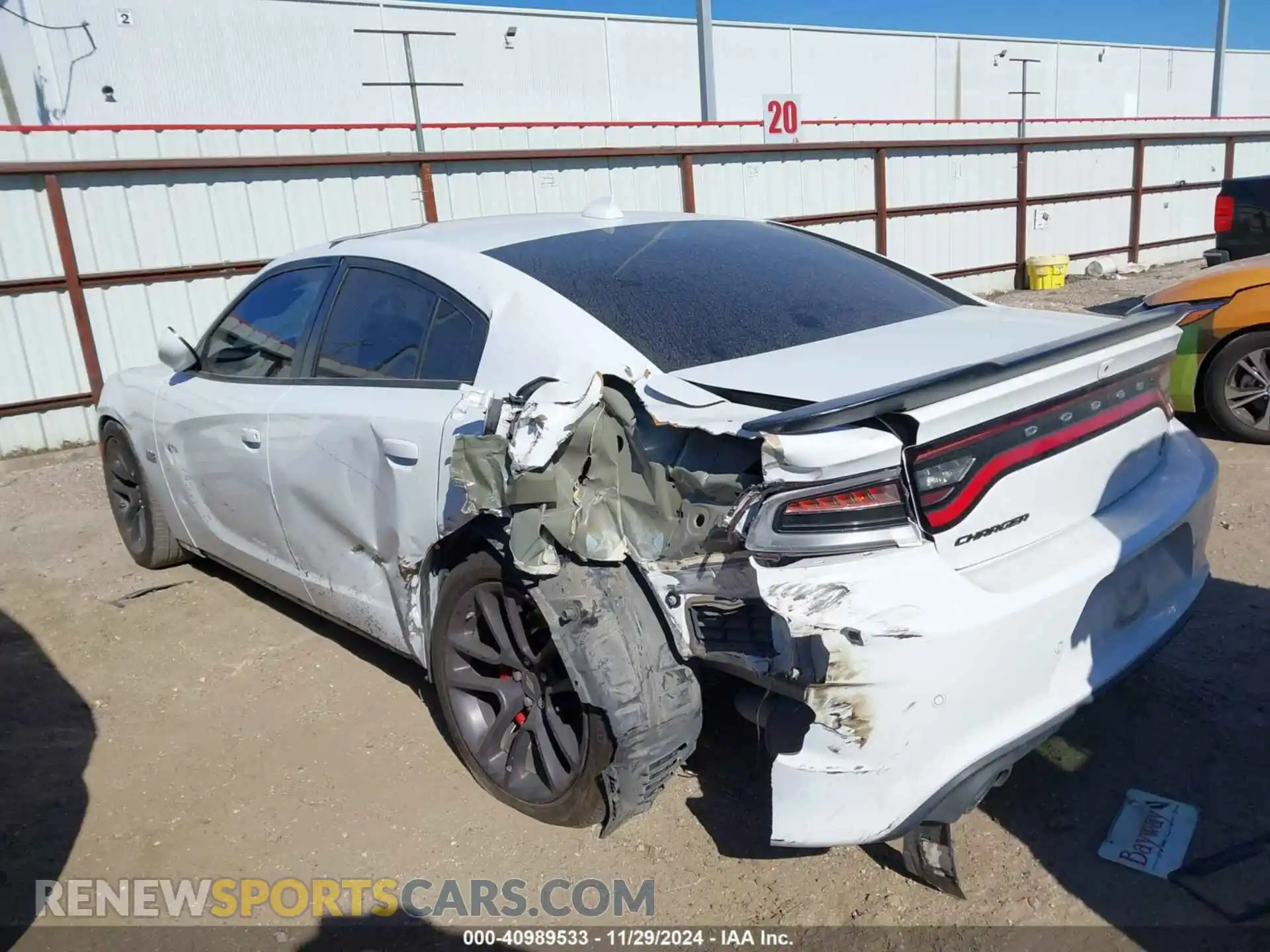 3 Photograph of a damaged car 2C3CDXGJ8NH181428 DODGE CHARGER 2022