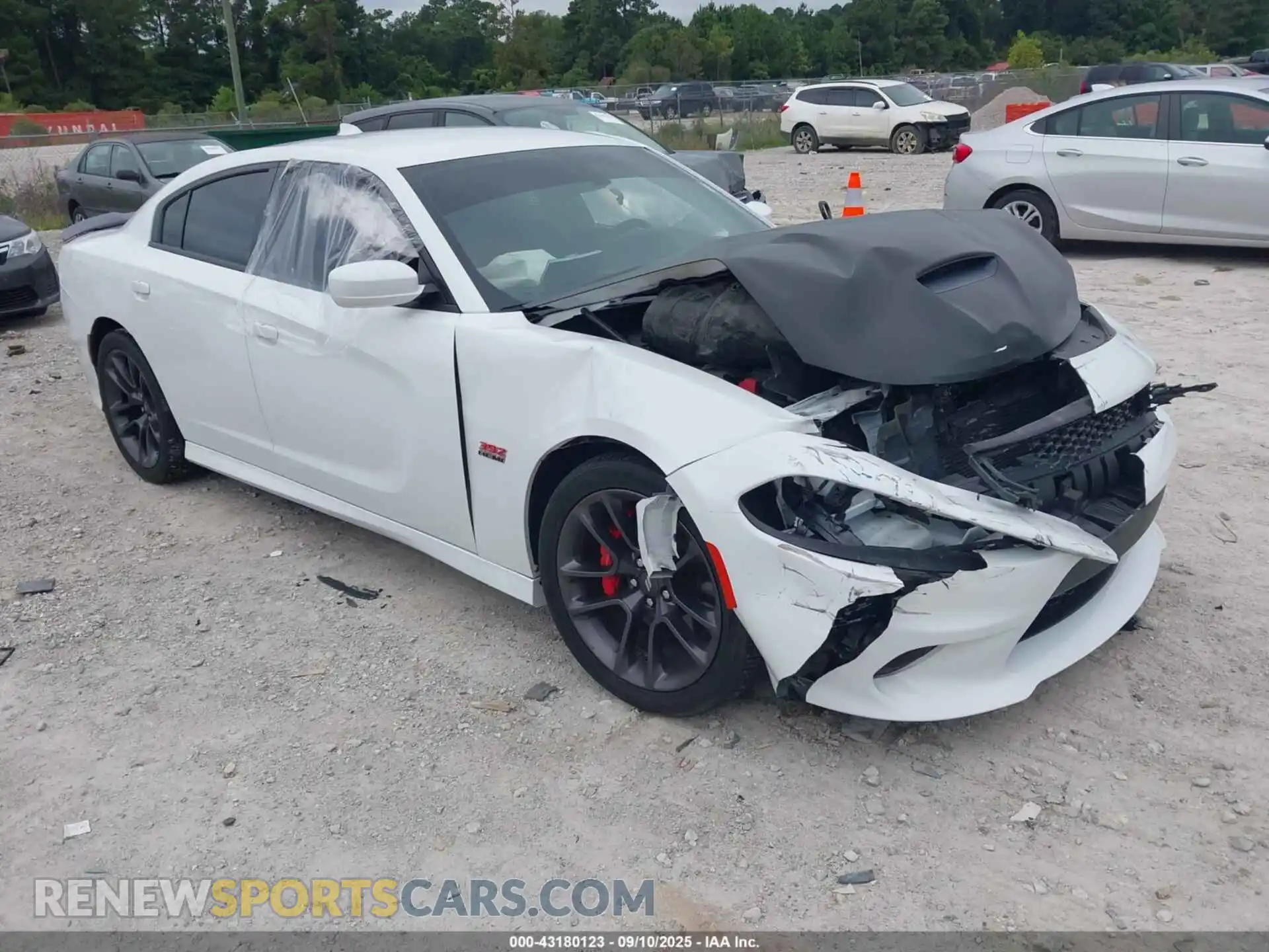 1 Photograph of a damaged car 2C3CDXGJ8NH210345 DODGE CHARGER 2022