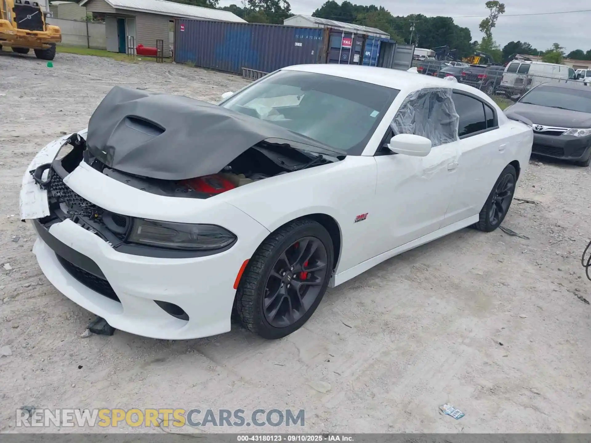 2 Photograph of a damaged car 2C3CDXGJ8NH210345 DODGE CHARGER 2022