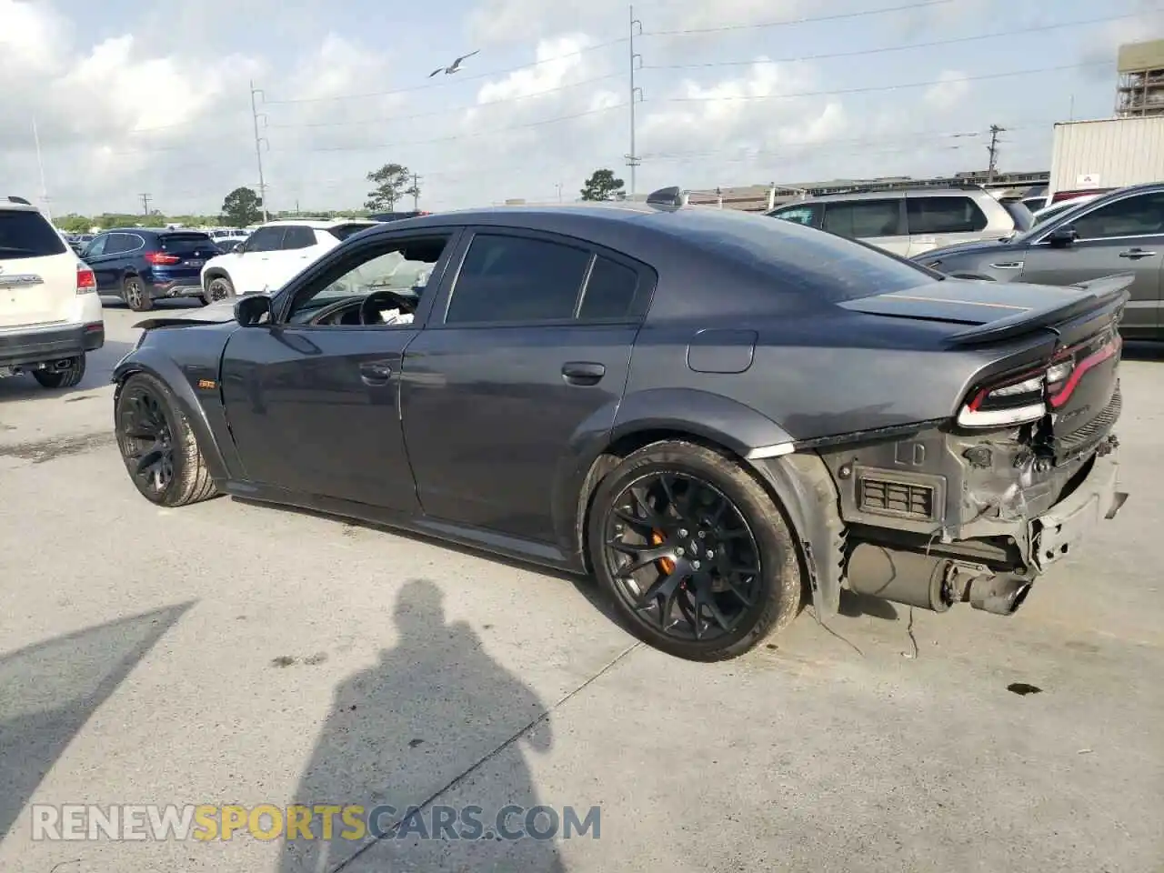 2 Photograph of a damaged car 2C3CDXGJ9NH102557 DODGE CHARGER 2022
