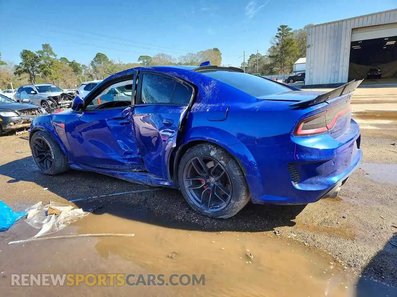 2 Photograph of a damaged car 2C3CDXGJ9NH164010 DODGE CHARGER 2022