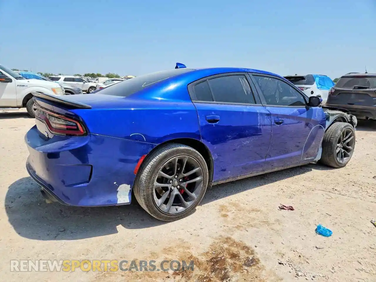 3 Photograph of a damaged car 2C3CDXGJ9NH228322 DODGE CHARGER 2022