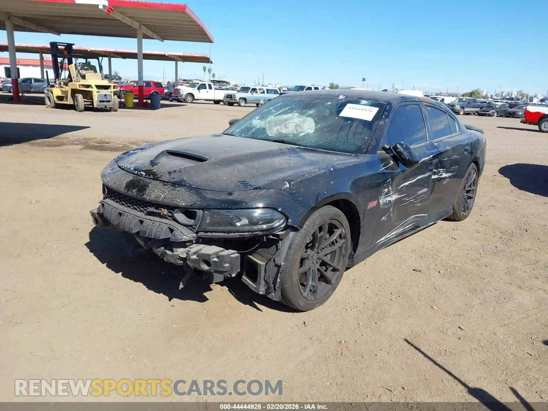2 Photograph of a damaged car 2C3CDXGJXNH131338 DODGE CHARGER 2022