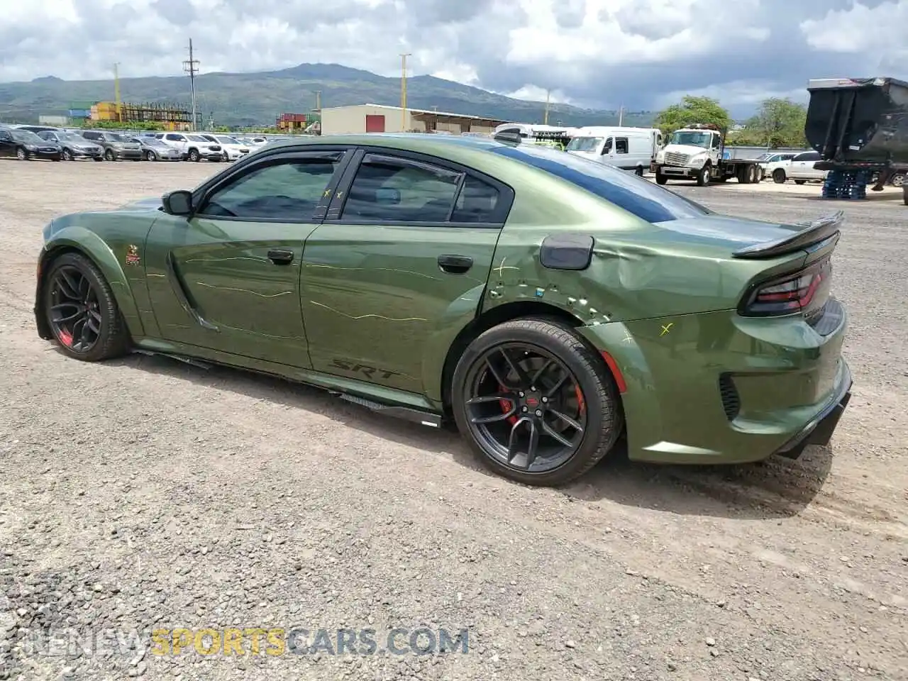 2 Photograph of a damaged car 2C3CDXGJXNH136846 DODGE CHARGER 2022