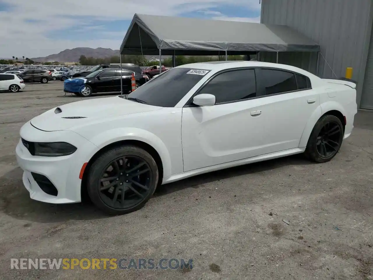 1 Photograph of a damaged car 2C3CDXGJXNH155171 DODGE CHARGER 2022