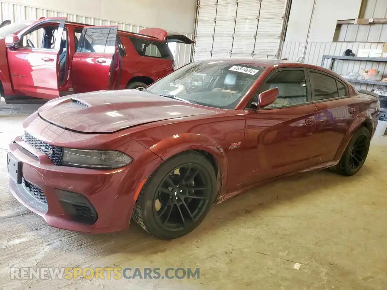 1 Photograph of a damaged car 2C3CDXGJXNH172987 DODGE CHARGER 2022