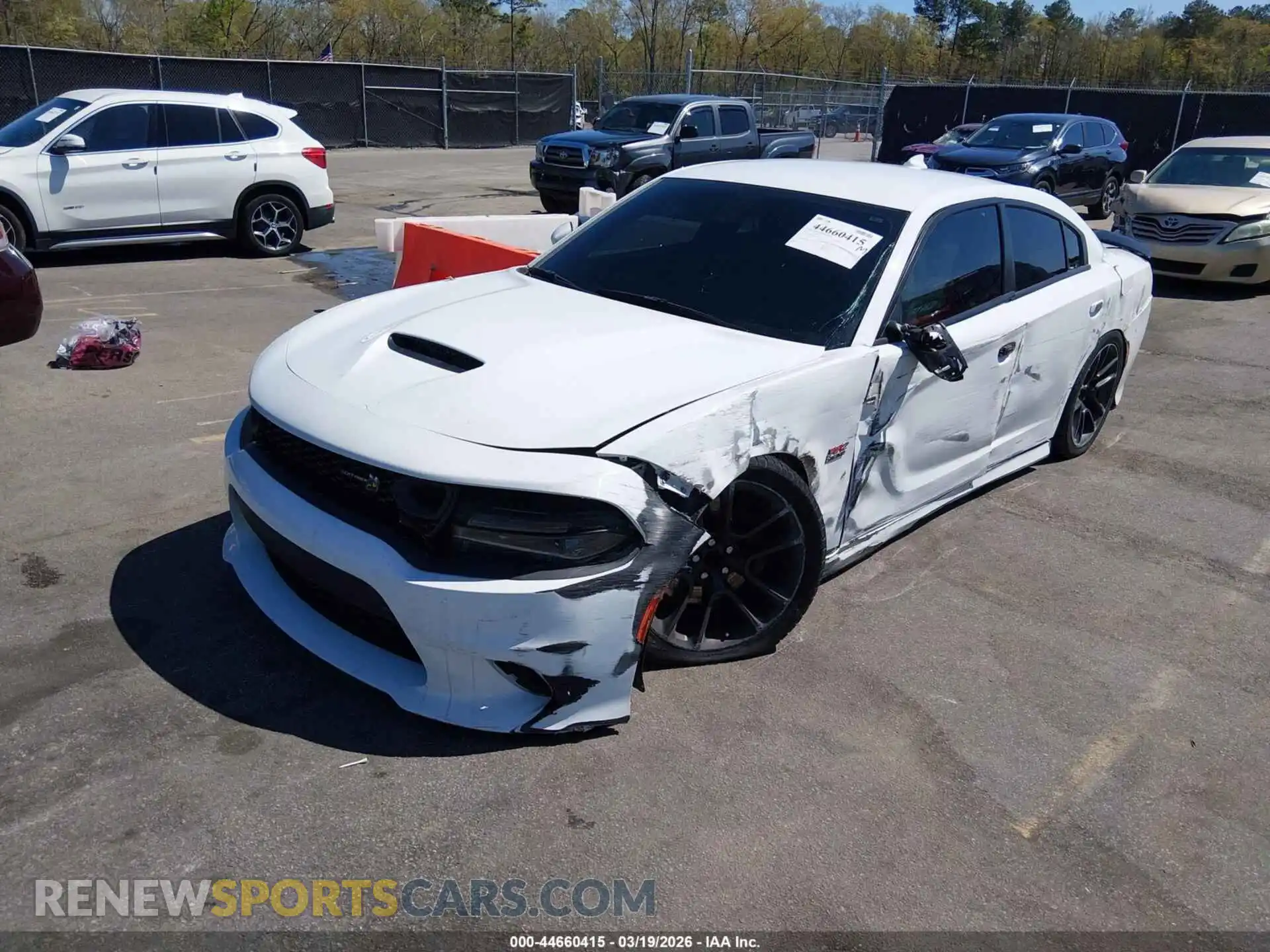 2 Photograph of a damaged car 2C3CDXGJXNH209391 DODGE CHARGER 2022