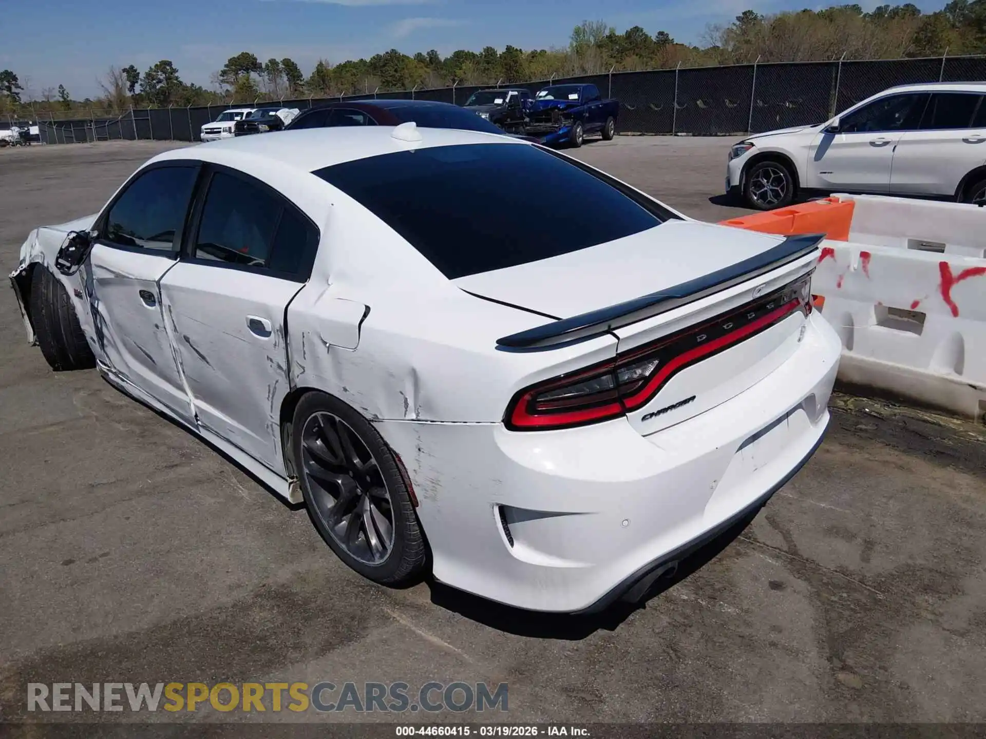 3 Photograph of a damaged car 2C3CDXGJXNH209391 DODGE CHARGER 2022