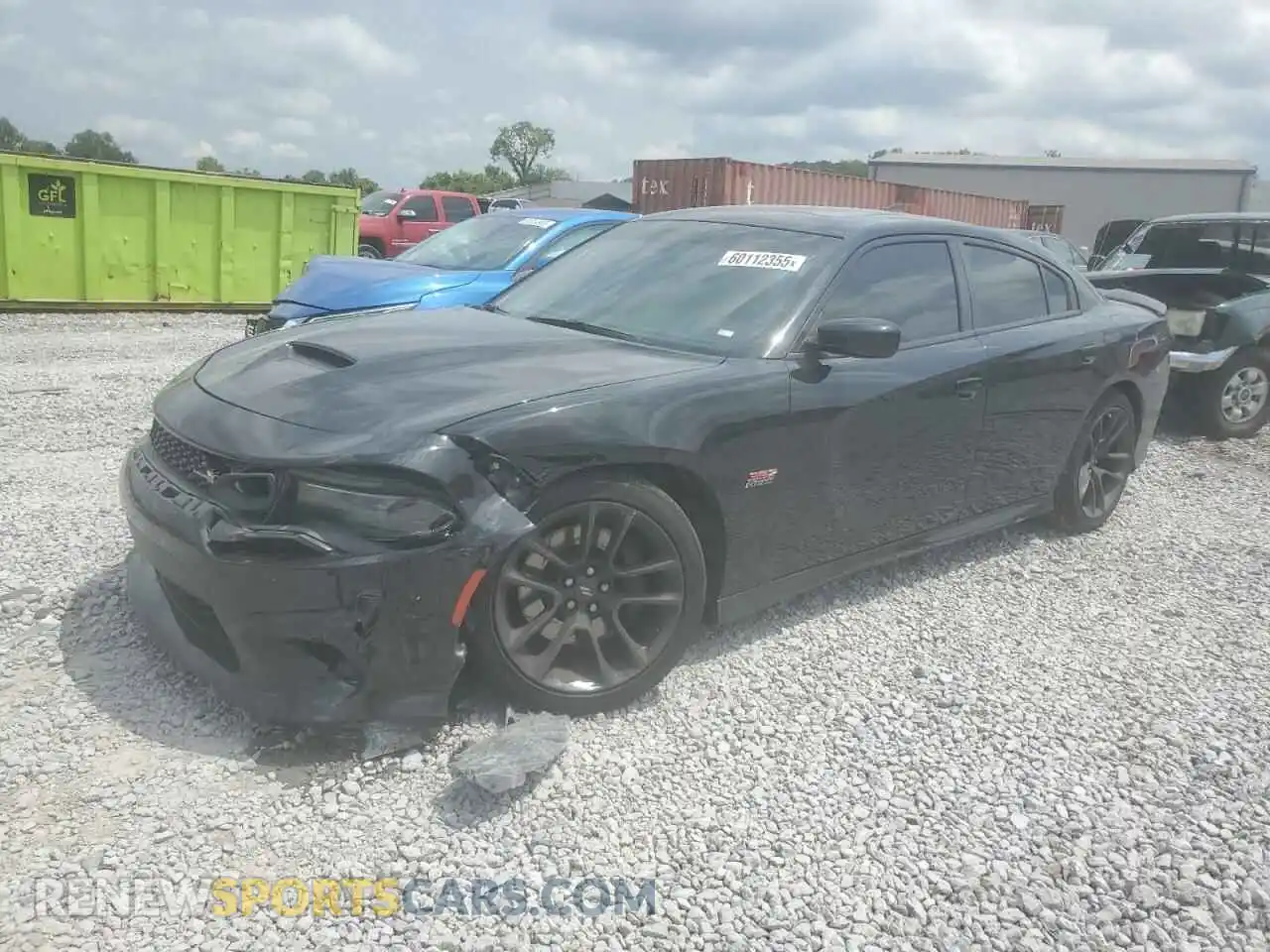 1 Photograph of a damaged car 2C3CDXGJXNH264729 DODGE CHARGER 2022