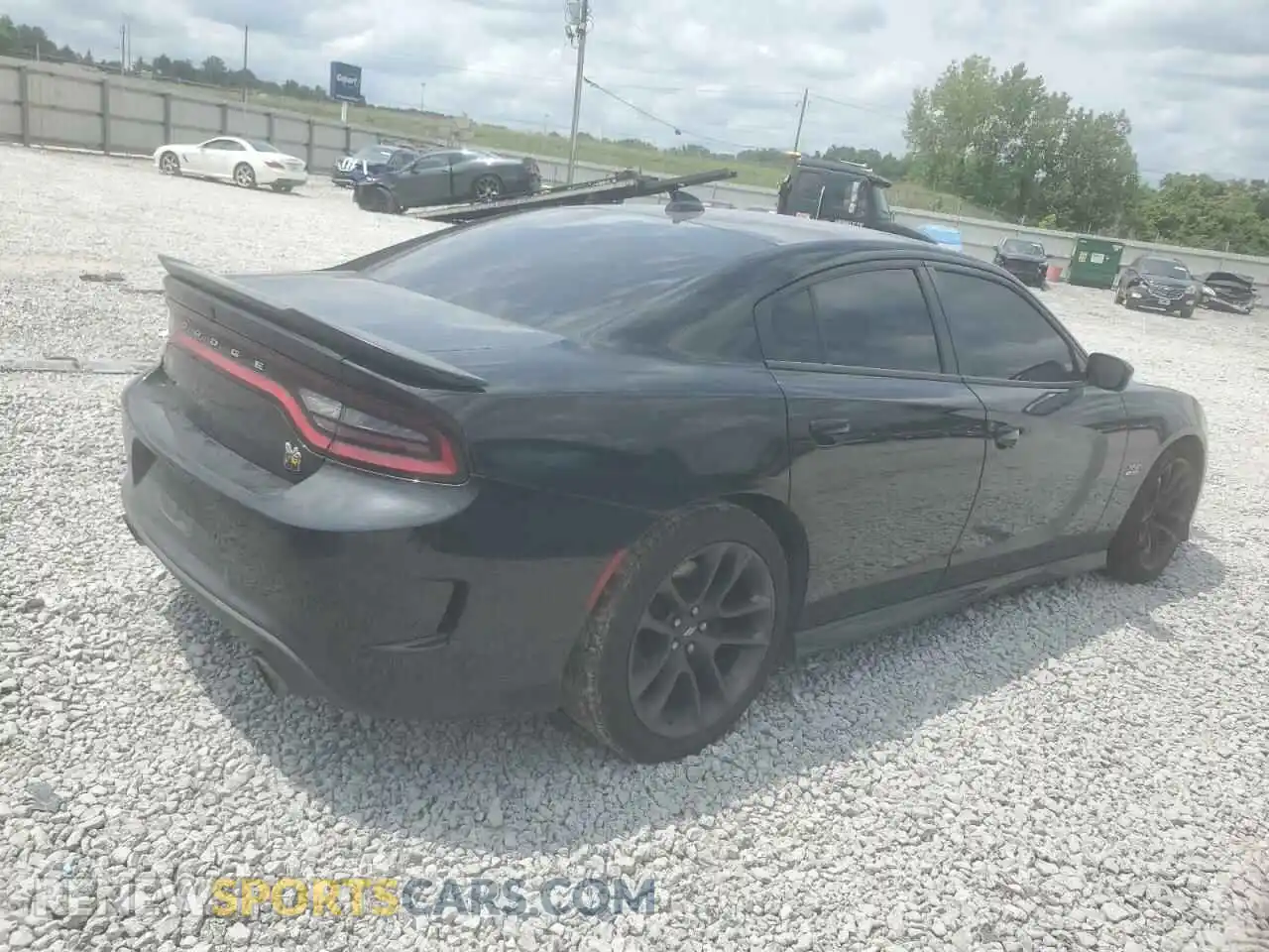 3 Photograph of a damaged car 2C3CDXGJXNH264729 DODGE CHARGER 2022