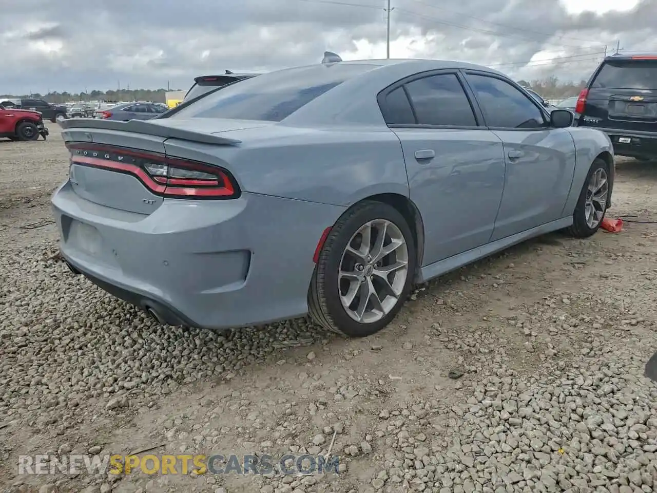 3 Photograph of a damaged car 2C3CDXHG0NH157238 DODGE CHARGER 2022