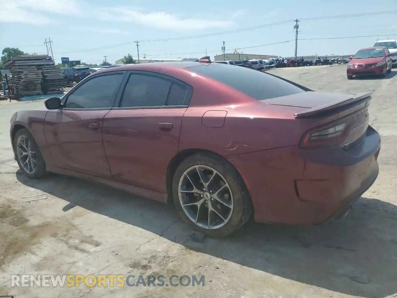 2 Photograph of a damaged car 2C3CDXHG0NH169499 DODGE CHARGER 2022