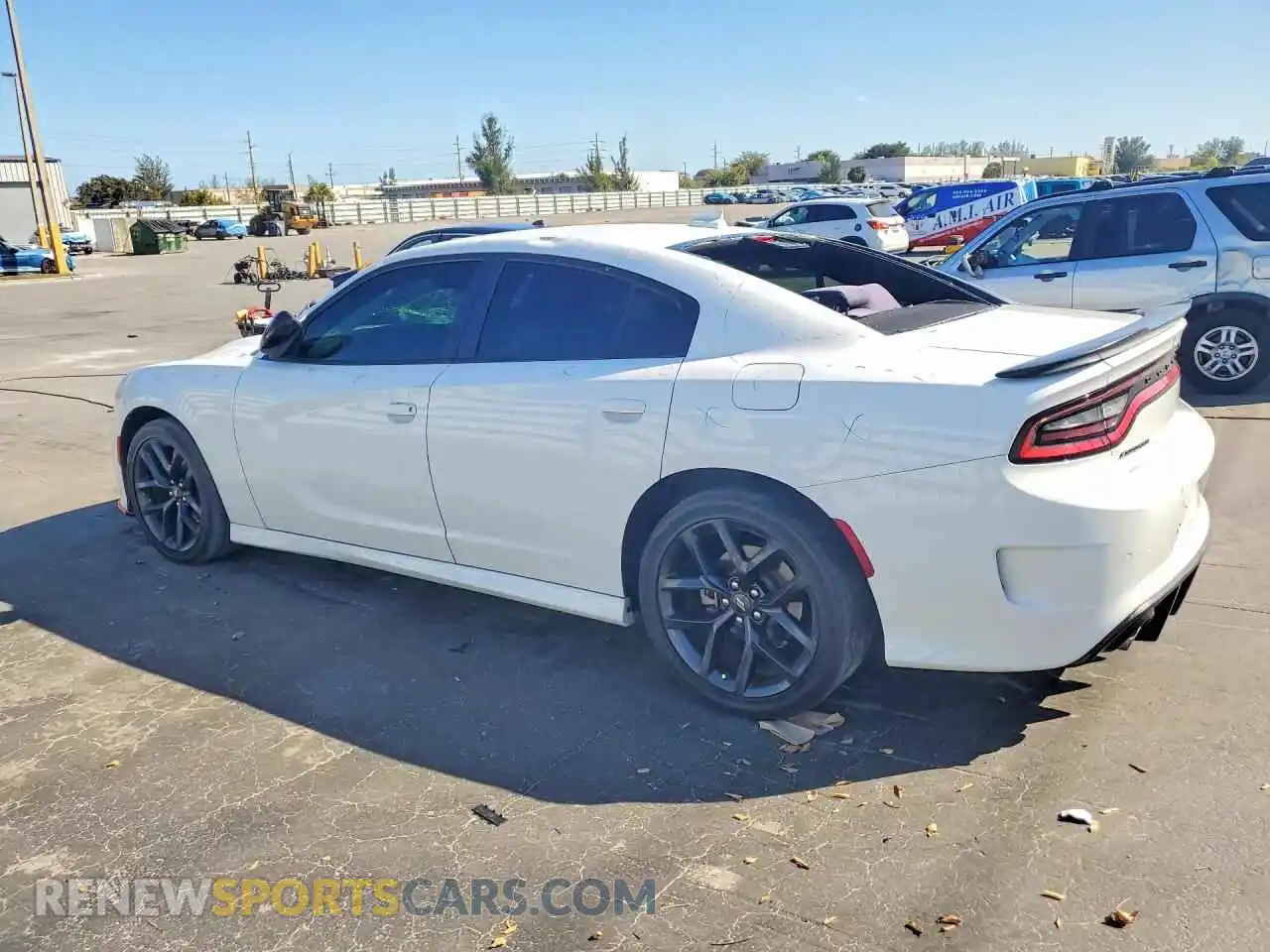 2 Photograph of a damaged car 2C3CDXHG0NH183886 DODGE CHARGER 2022