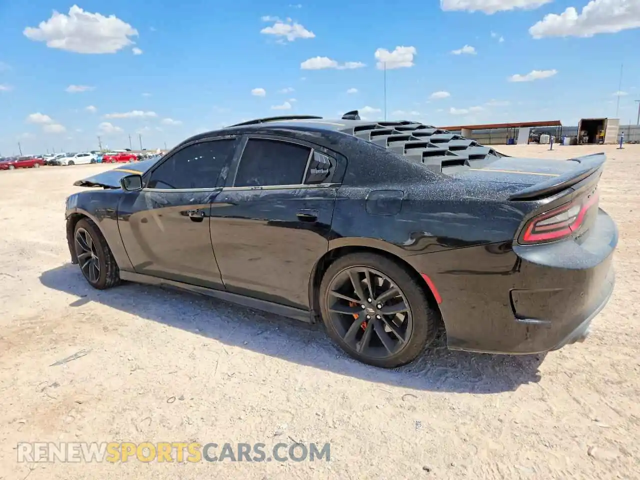2 Photograph of a damaged car 2C3CDXHG1NH103821 DODGE CHARGER 2022