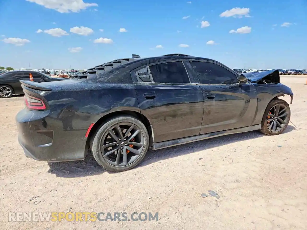 3 Photograph of a damaged car 2C3CDXHG1NH103821 DODGE CHARGER 2022