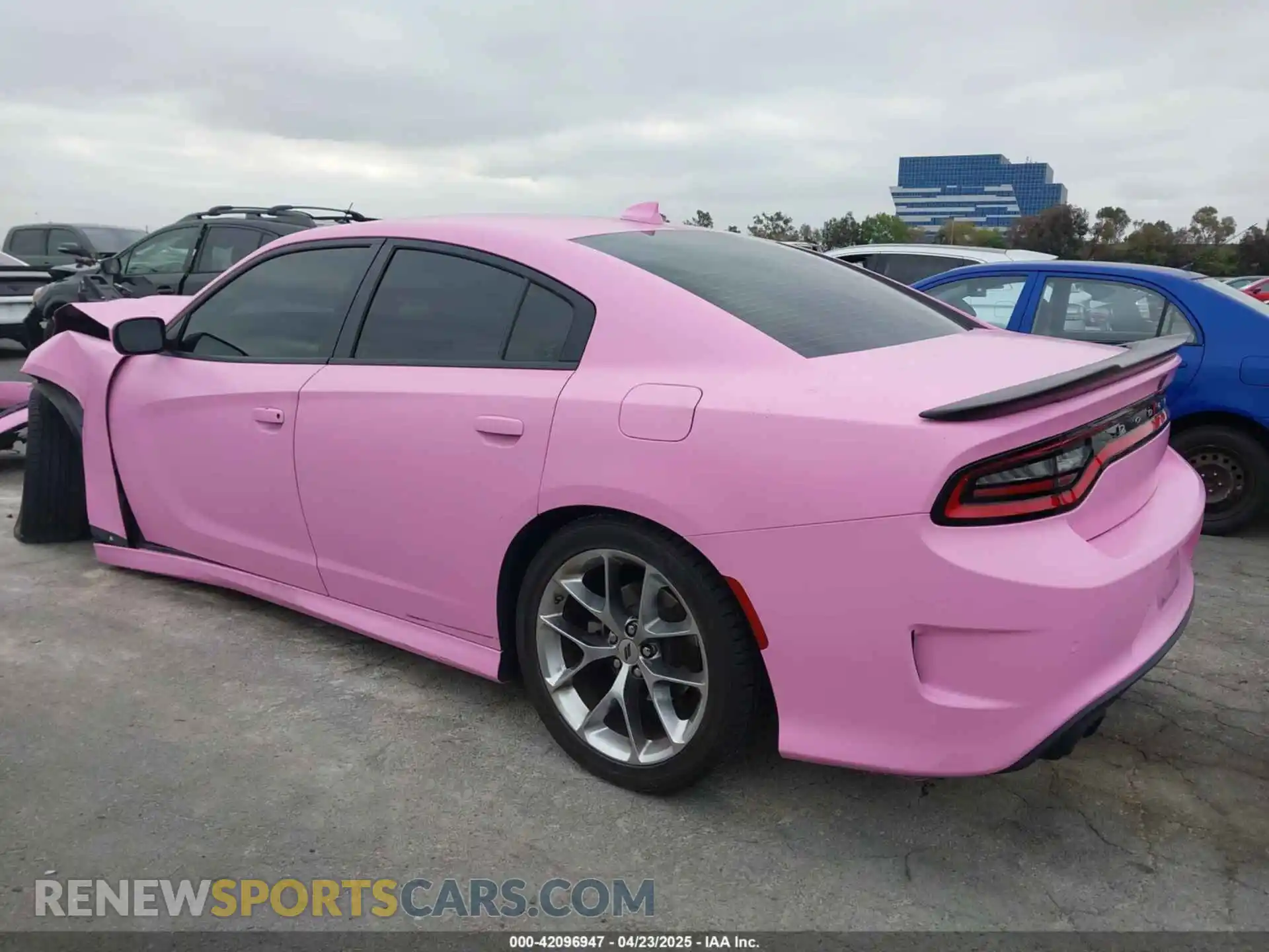 3 Photograph of a damaged car 2C3CDXHG1NH133787 DODGE CHARGER 2022