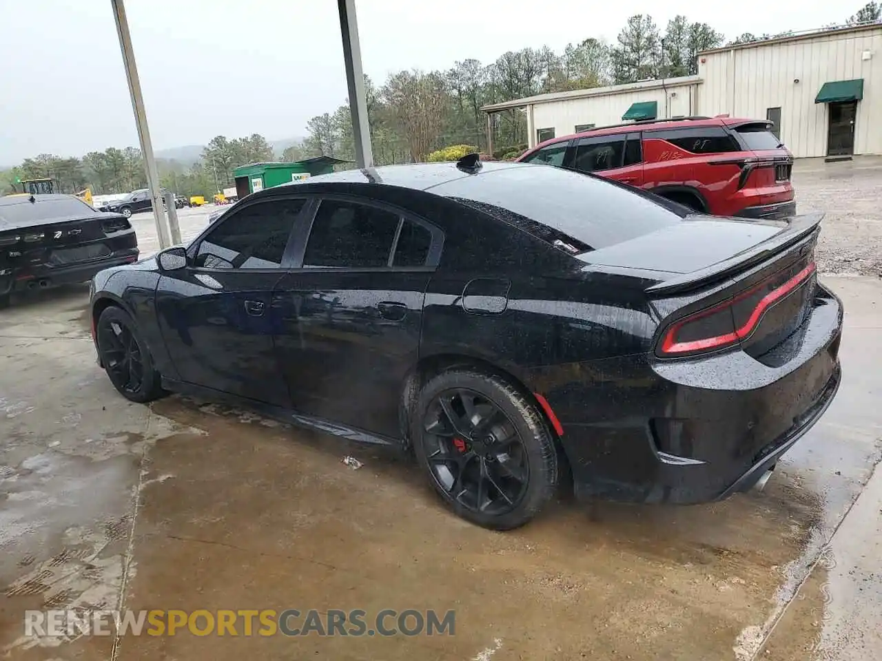 2 Photograph of a damaged car 2C3CDXHG1NH149732 DODGE CHARGER 2022