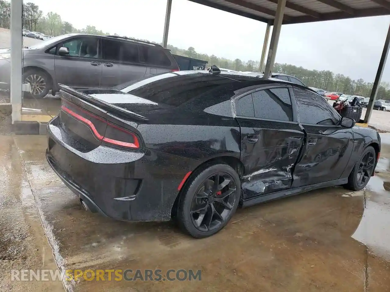 3 Photograph of a damaged car 2C3CDXHG1NH149732 DODGE CHARGER 2022