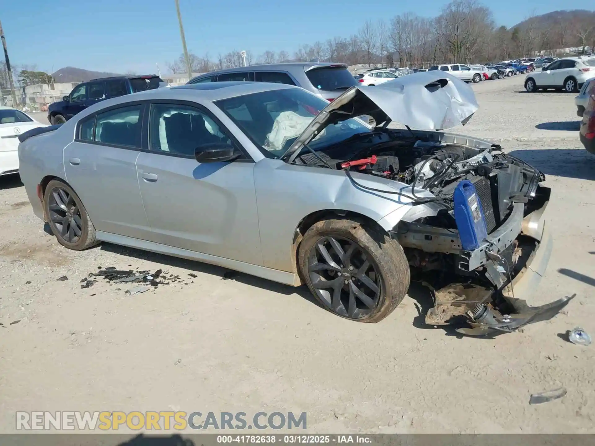1 Photograph of a damaged car 2C3CDXHG1NH217527 DODGE CHARGER 2022