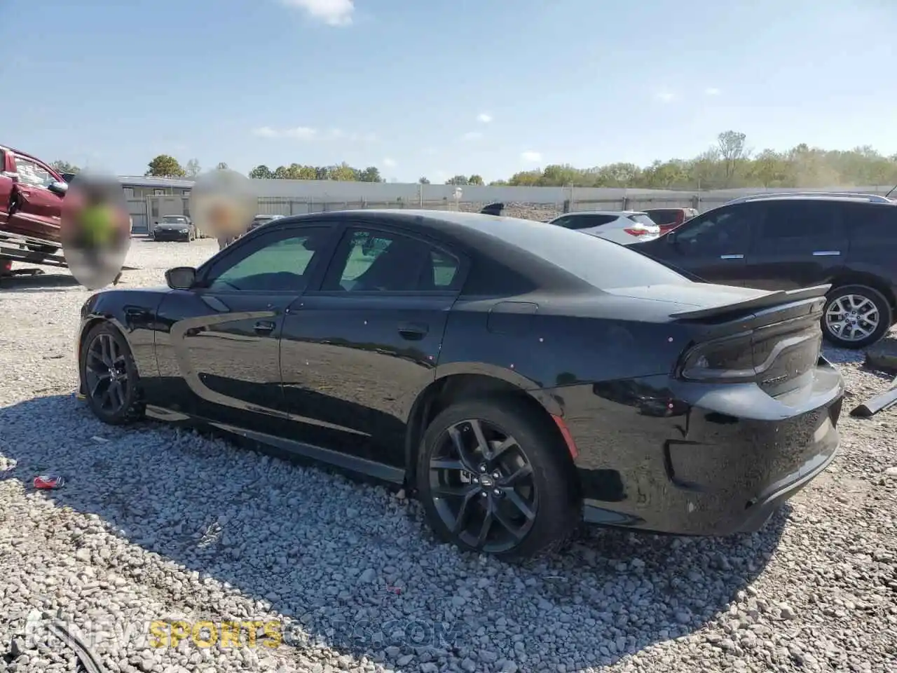 2 Photograph of a damaged car 2C3CDXHG2NH115203 DODGE CHARGER 2022