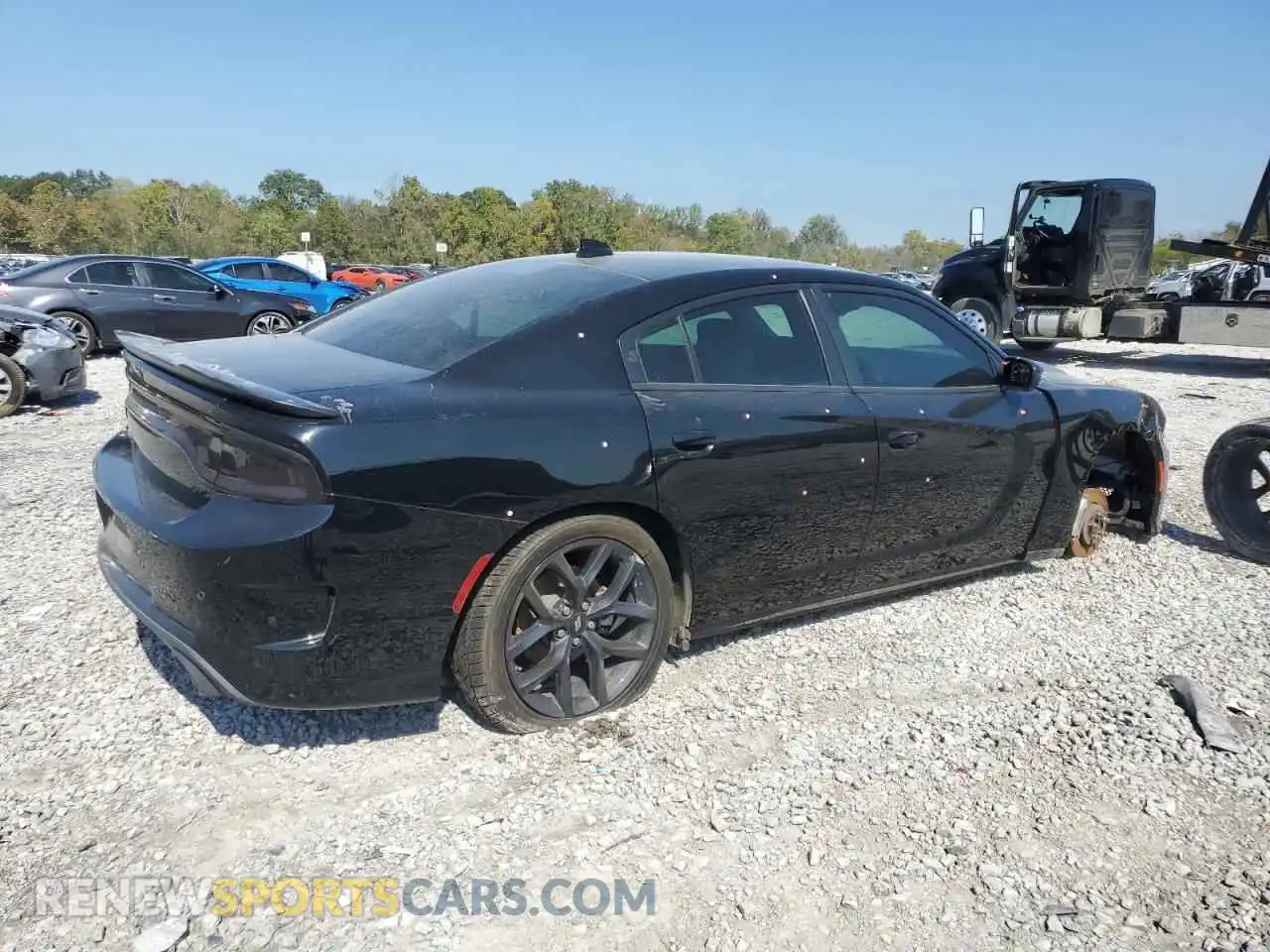 3 Photograph of a damaged car 2C3CDXHG2NH115203 DODGE CHARGER 2022