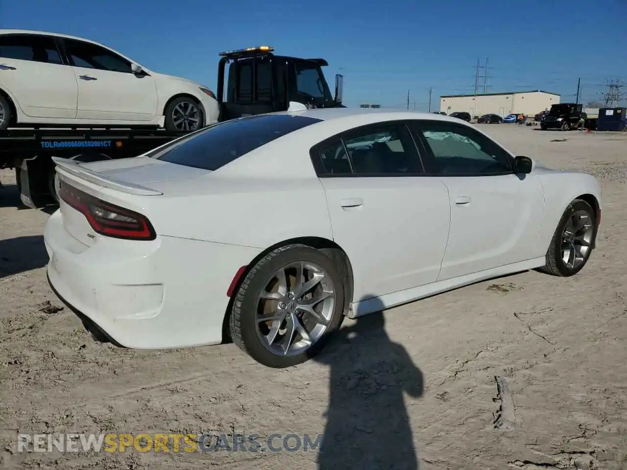 3 Photograph of a damaged car 2C3CDXHG2NH175823 DODGE CHARGER 2022