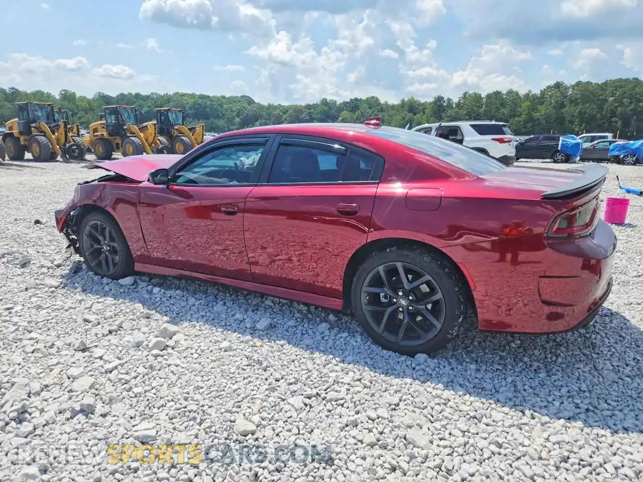 2 Photograph of a damaged car 2C3CDXHG2NH178172 DODGE CHARGER 2022