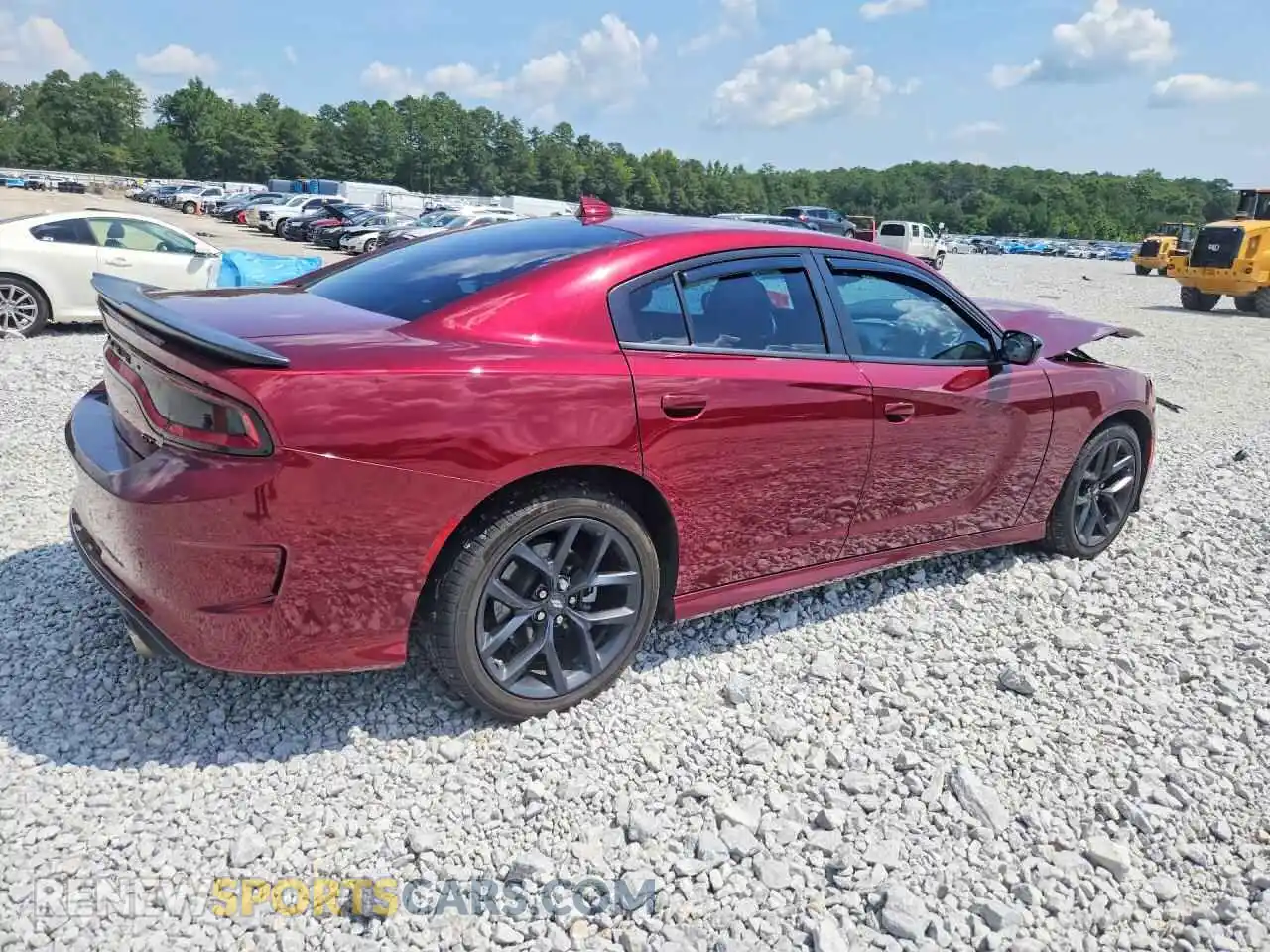 3 Photograph of a damaged car 2C3CDXHG2NH178172 DODGE CHARGER 2022