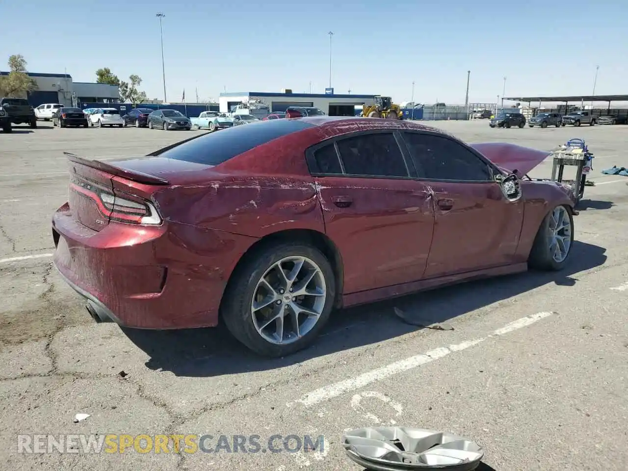 3 Photograph of a damaged car 2C3CDXHG2NH183159 DODGE CHARGER 2022