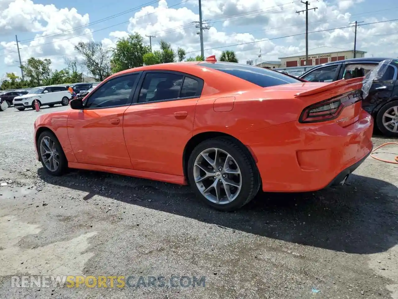2 Photograph of a damaged car 2C3CDXHG2NH208433 DODGE CHARGER 2022