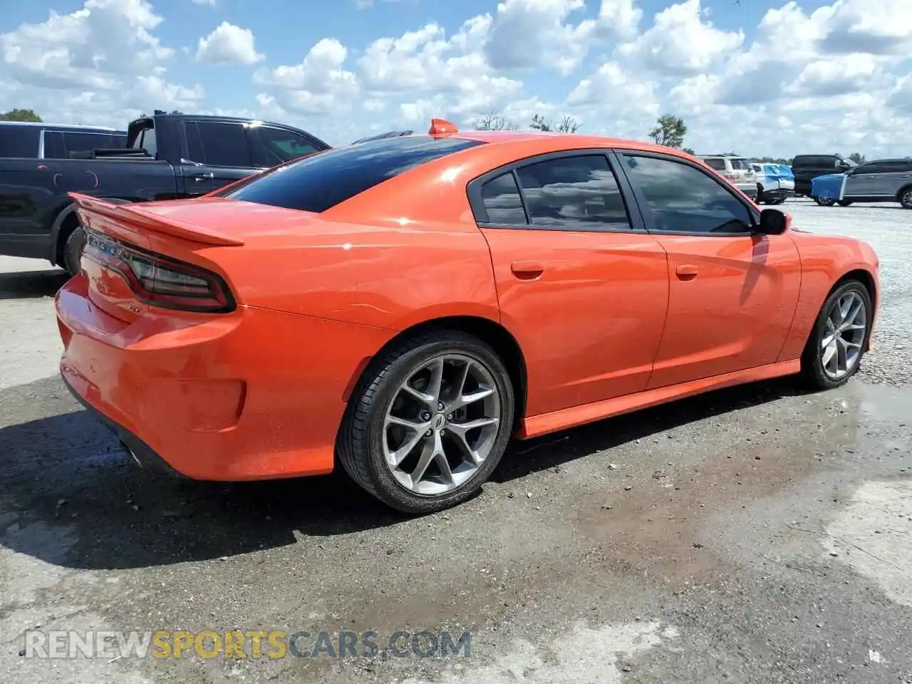 3 Photograph of a damaged car 2C3CDXHG2NH208433 DODGE CHARGER 2022