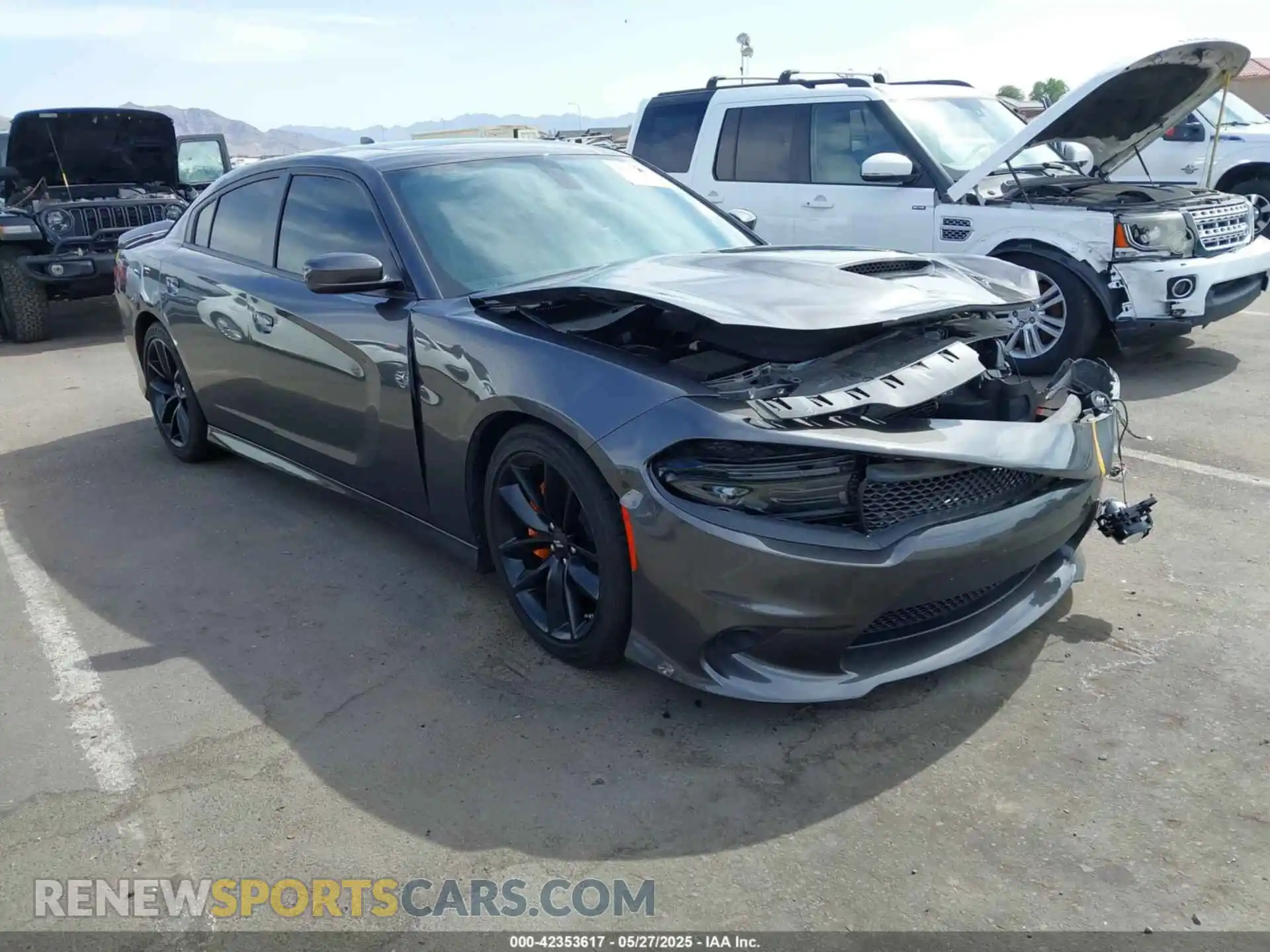 1 Photograph of a damaged car 2C3CDXHG3NH124024 DODGE CHARGER 2022