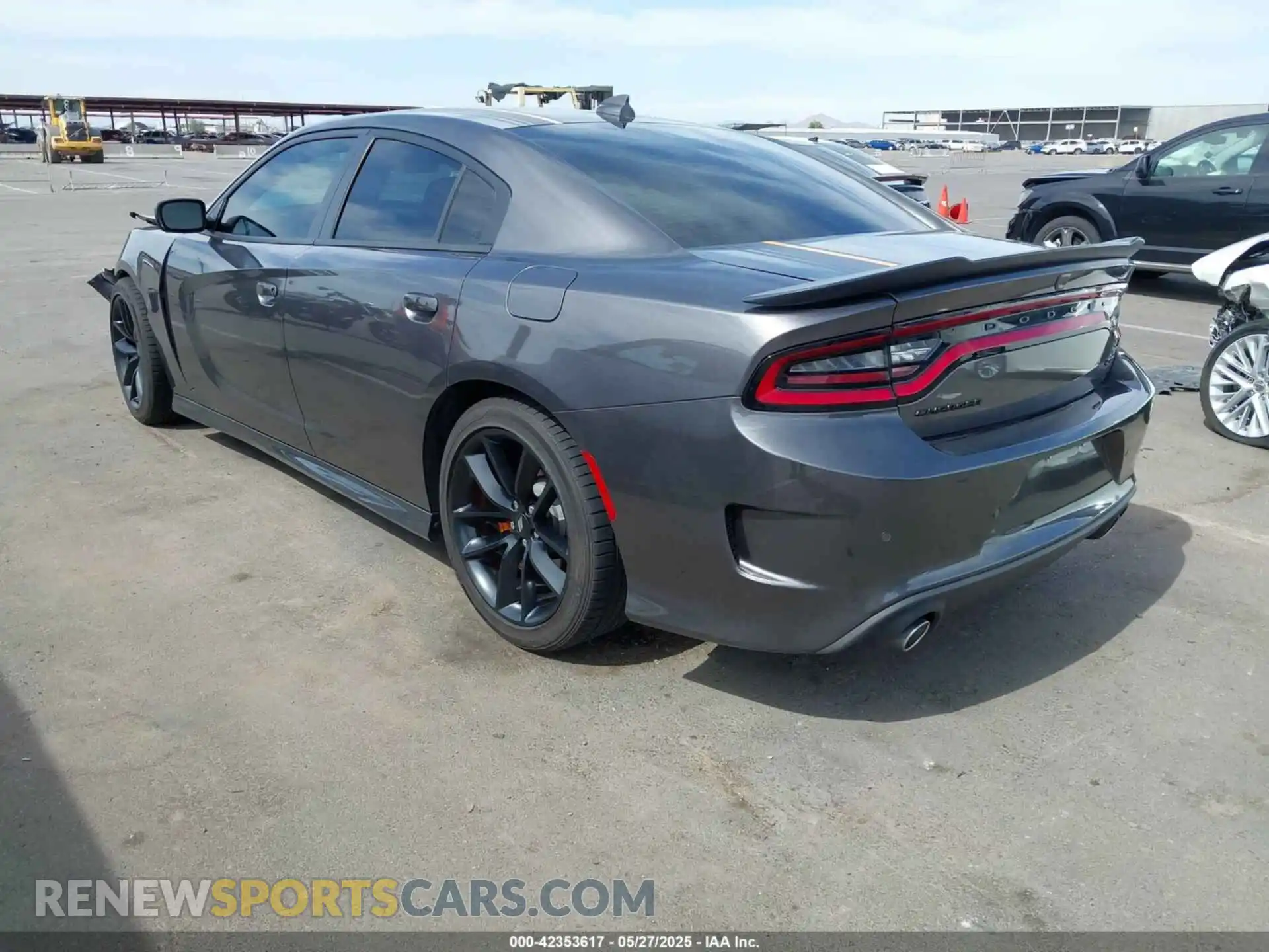 3 Photograph of a damaged car 2C3CDXHG3NH124024 DODGE CHARGER 2022