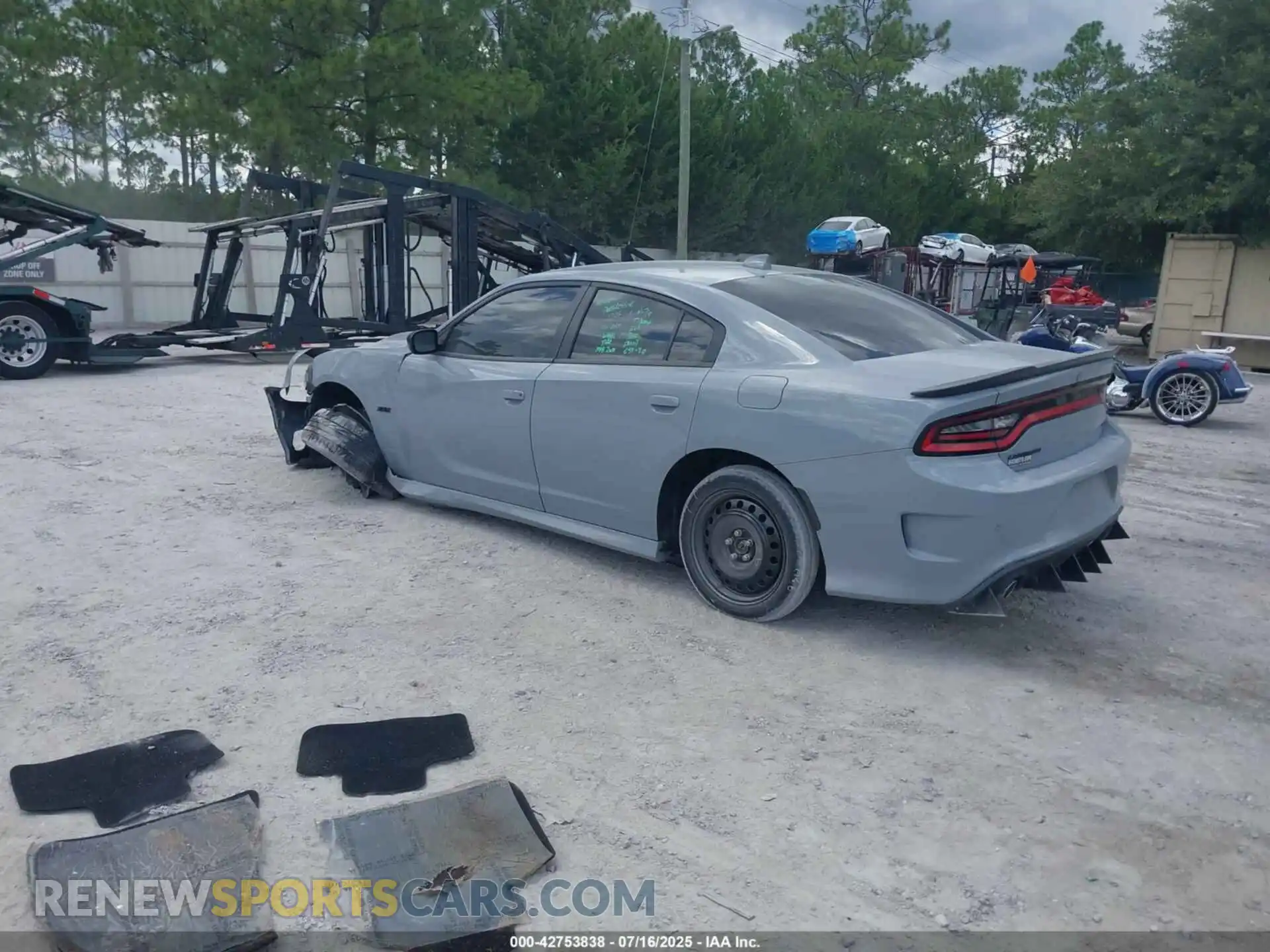3 Photograph of a damaged car 2C3CDXHG3NH150249 DODGE CHARGER 2022