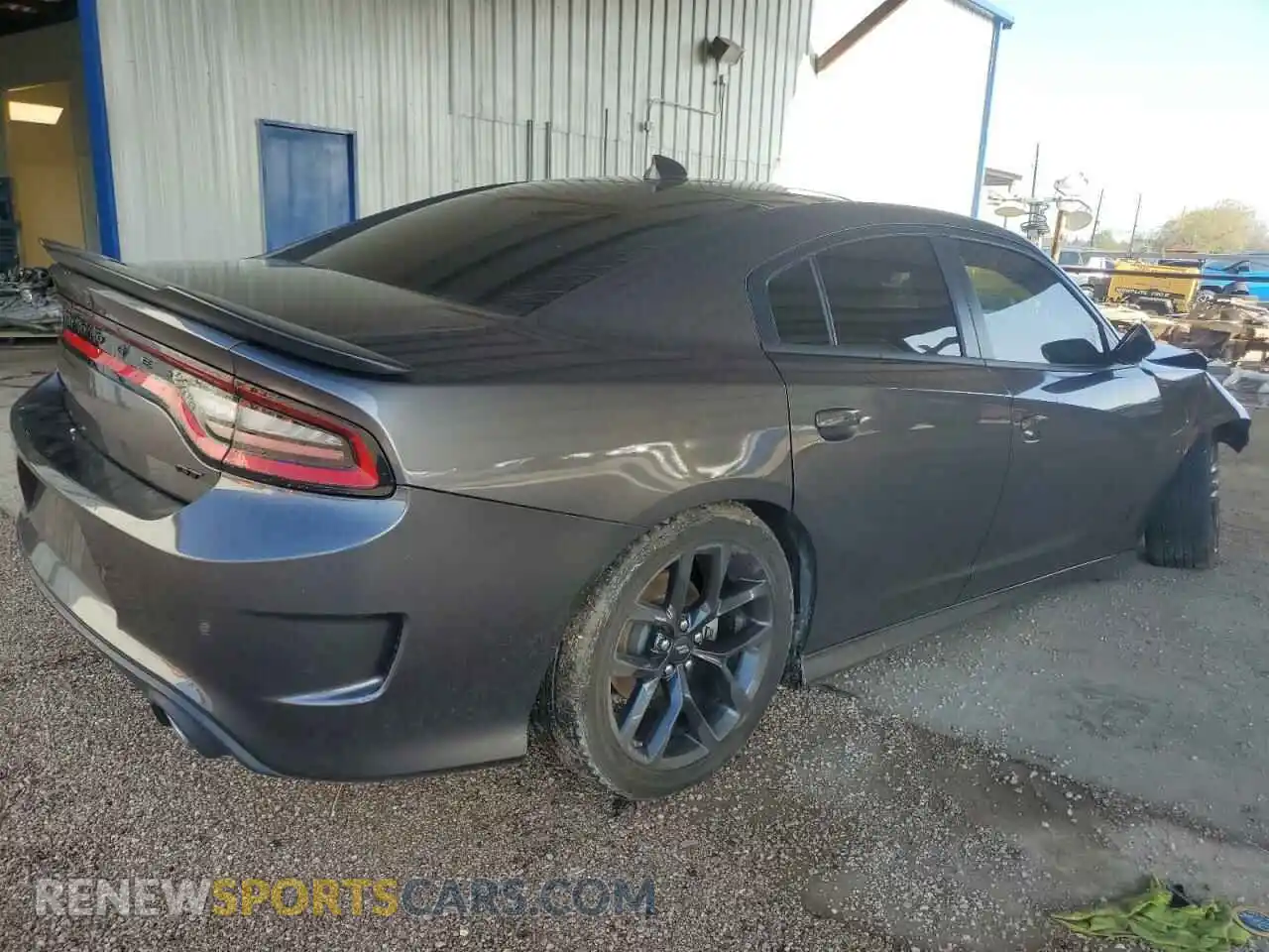 3 Photograph of a damaged car 2C3CDXHG3NH192727 DODGE CHARGER 2022