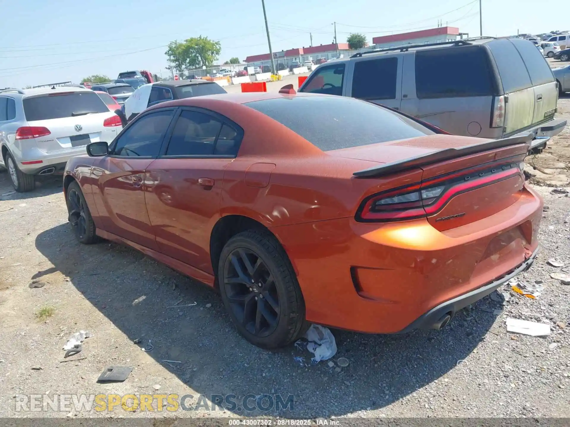 3 Photograph of a damaged car 2C3CDXHG3NH217495 DODGE CHARGER 2022