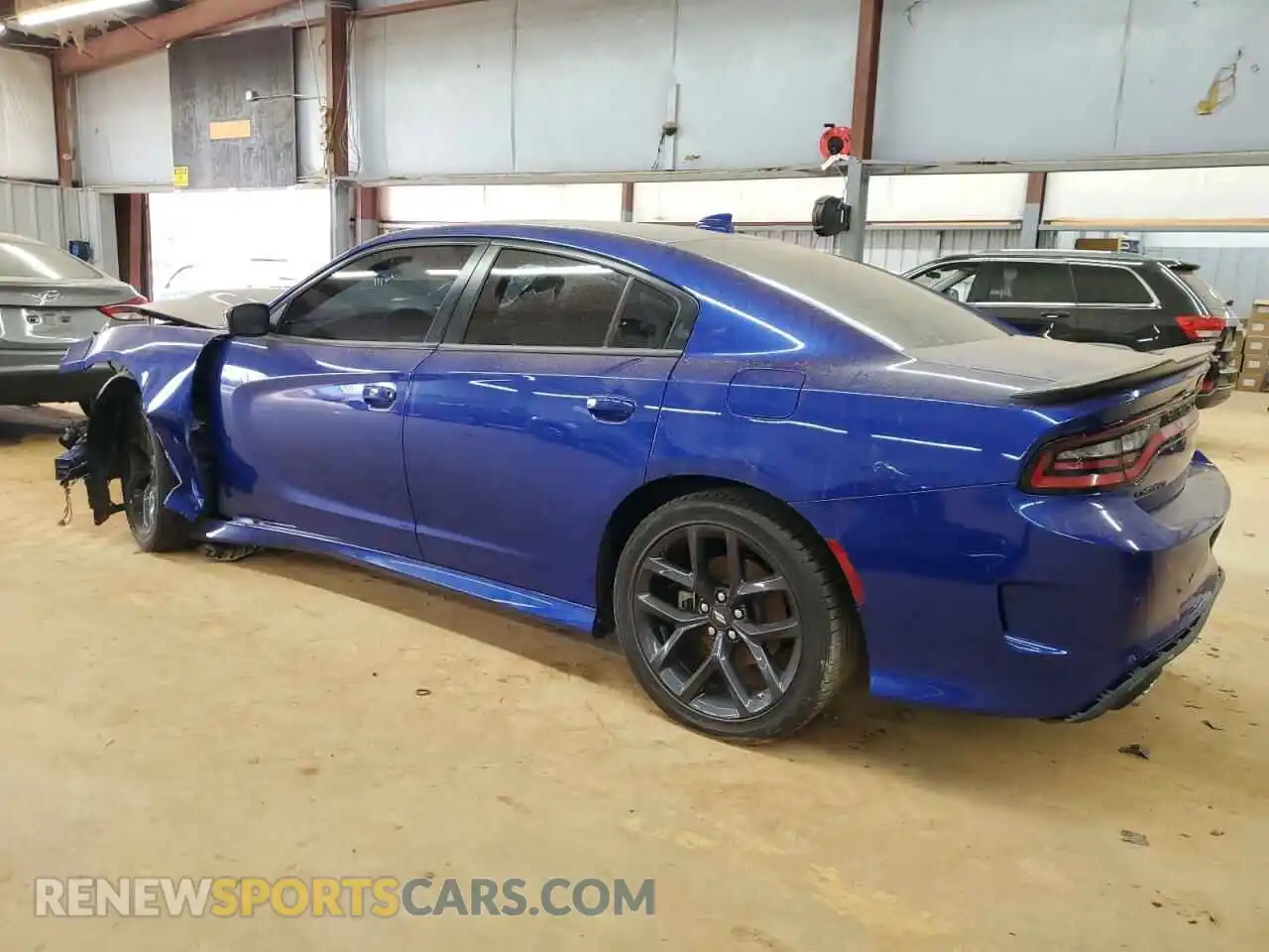 2 Photograph of a damaged car 2C3CDXHG3NH232420 DODGE CHARGER 2022