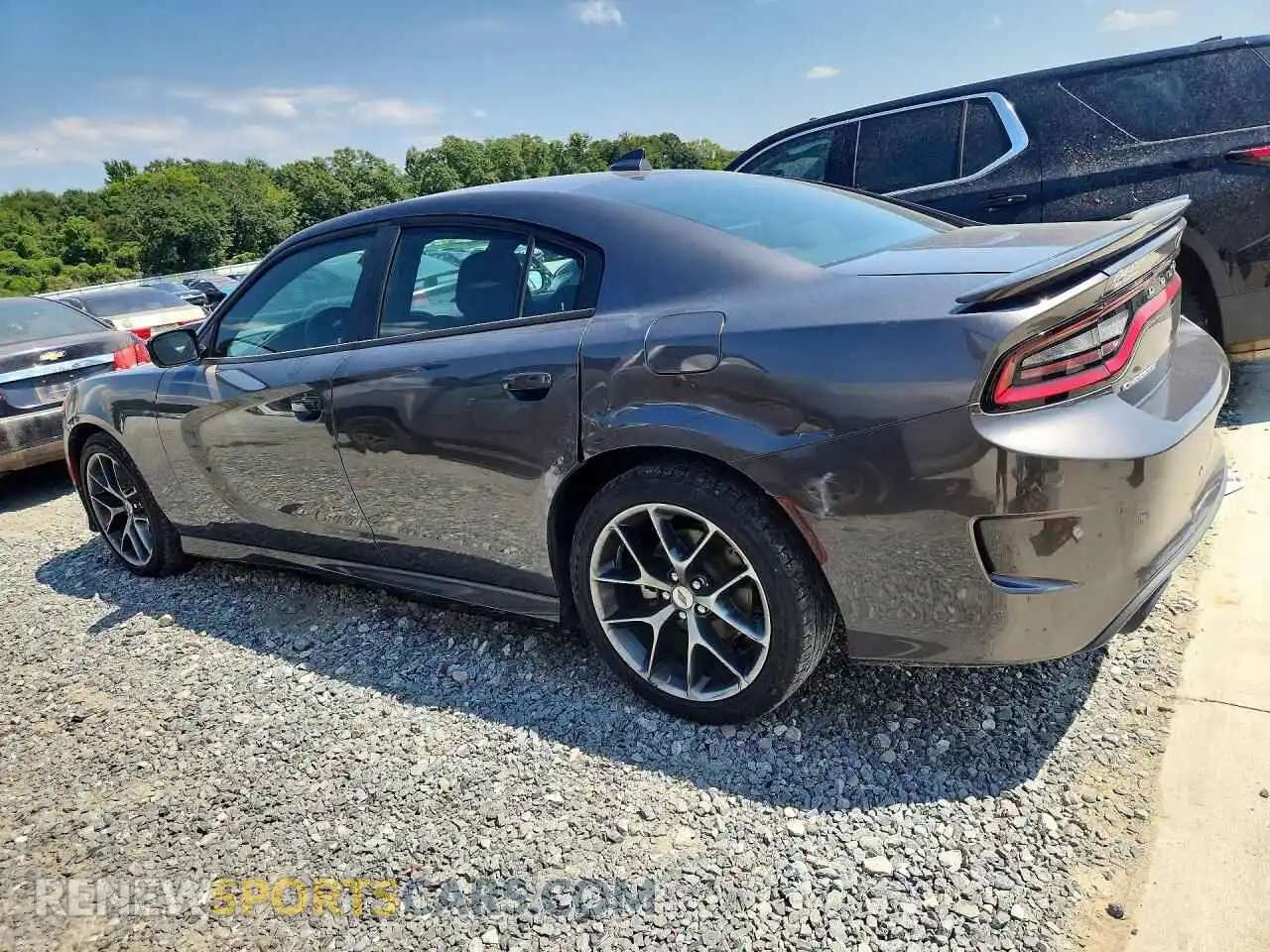 2 Photograph of a damaged car 2C3CDXHG4NH169733 DODGE CHARGER 2022
